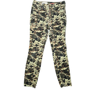 Anthropologie Pilcro Camo High Waist Corduroy Pants Size: 28
